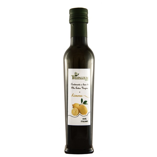 Olio extravergine aromatizzato al limone